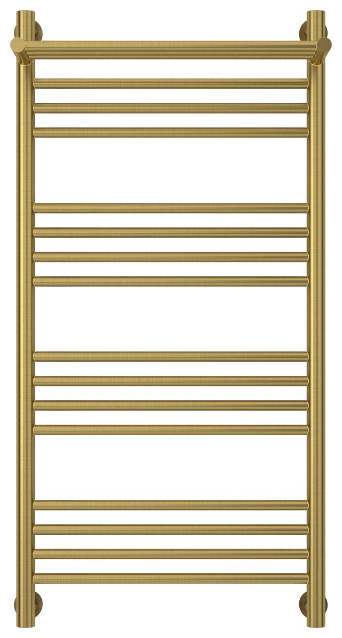 Полотенцесушитель водяной "БОГЕМА 1П +" 1000х500 (Состаренная ЛАТУНЬ)