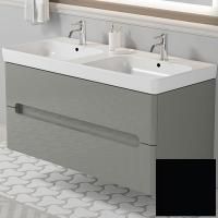 Тумба с раковиной SanVit Форма 120 kforma1201 в цвете Ral подвесная Черный глянец Тумба с раковиной SanVit Форма 120 kforma1201 в цвете Ral подвесная Черный глянец