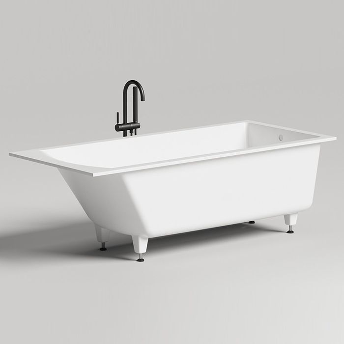 Salini CASCATA KIT Встраиваемая ванна с прямоугольной чашей 1700x700x552 мм, ножки, сифон S-Sense, белый матовый Salini CASCATA KIT Встраиваемая ванна с прямоугольной чашей 1700x700x552 мм, ножки, сифон S-Sense, белый матовый