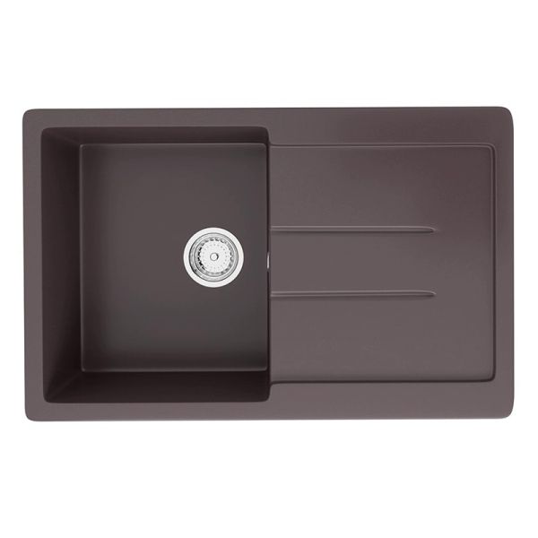Кухонная мойка Ulgran U-507-345, шоколад