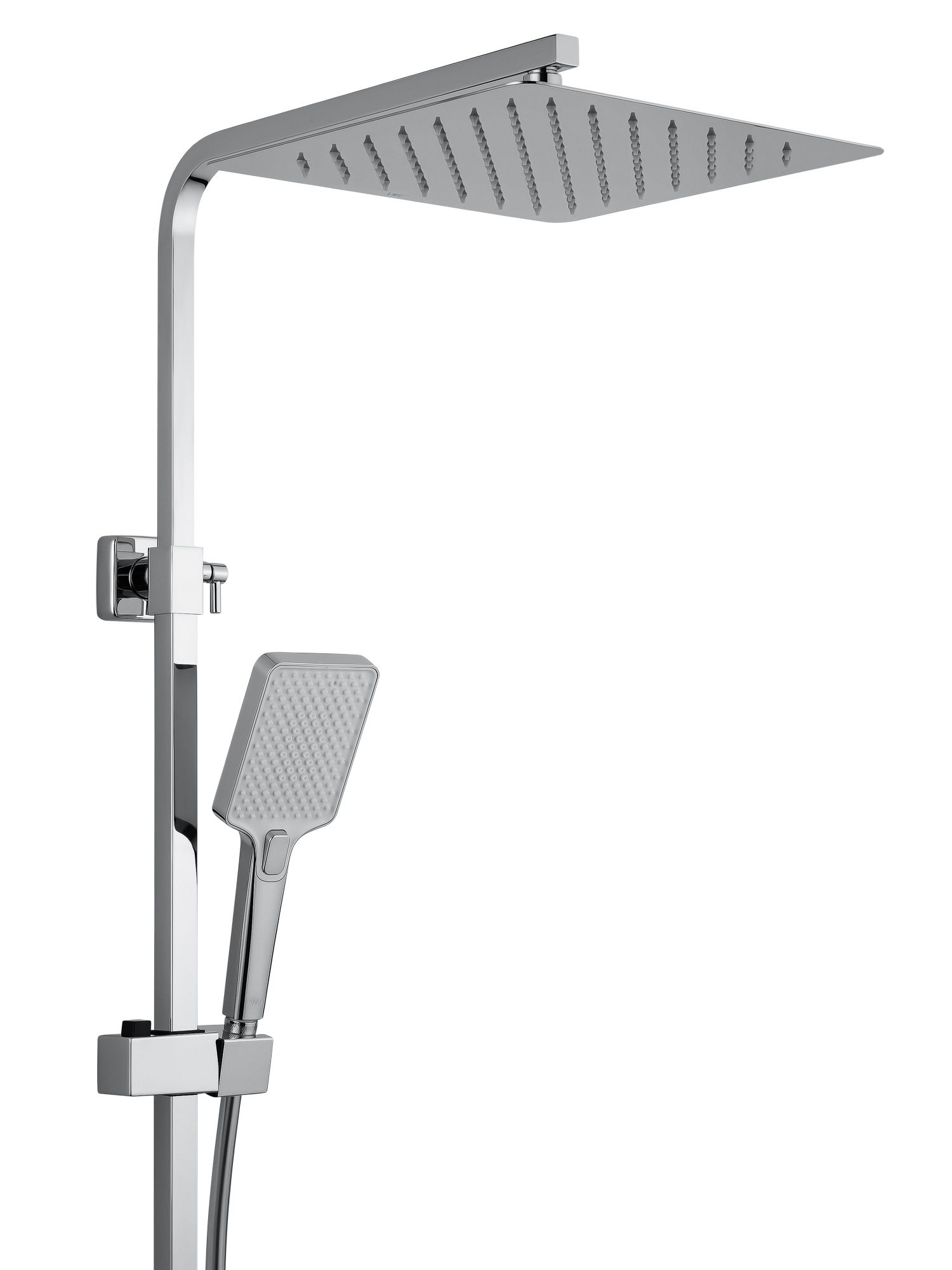 Душевая система WONZON & WOGHAND CUBE 2.0, Хром (WW-88047068-CR)