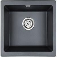 Кухонная мойка Paulmark Brilon 45 PM104546-BLM Черный металлик