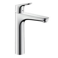 Смеситель для раковины, Hansgrohe, Focus, тип открывания воды-однорычажный, тип регулирования воды-керамический узел смешивания, высота, мм-275, вынос излива, мм-159, тип излива-неподвижный, цвет-хром, регулируемое ограничение температуры Смеситель для раковины, Hansgrohe, Focus, тип открывания воды-однорычажный, тип регулирования воды-керамический узел смешивания, высота, мм-275, вынос излива, мм-159, тип излива-неподвижный, цвет-хром, регулируемое ограничение температуры