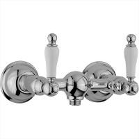 CISAL Arcana Toscana Смеситель двухвентильный настенный для душа, цвет хром