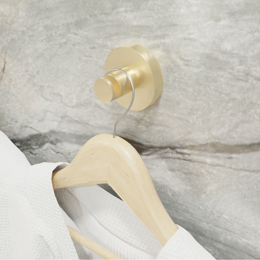 Крючок для ванной FIXSEN COMFORT  GOLD FX-87005, золото матовое, артикул FX-87005