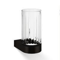 Decor Walther Century WMG Стакан подвесной, граненое стекло, цвет: черный матовый