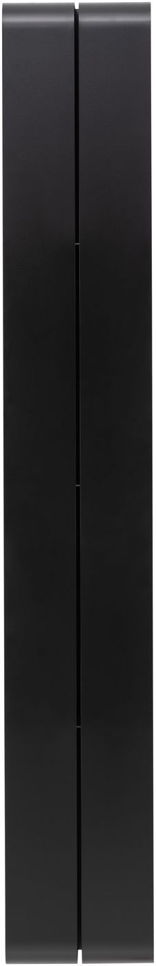 Полка Aquanet Магнум 20x130 черная матовая, вертикальная Полка Aquanet Магнум 20x130 черная матовая, вертикальная