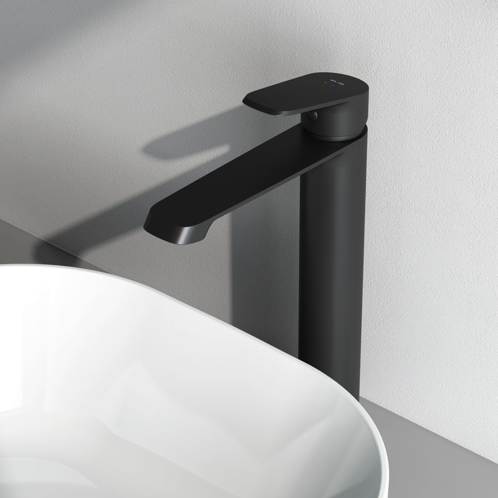 F8F92022 Func, смеситель для умывальника высокий, черный