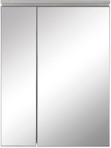 Зеркало-шкаф De Aqua 60 серебро