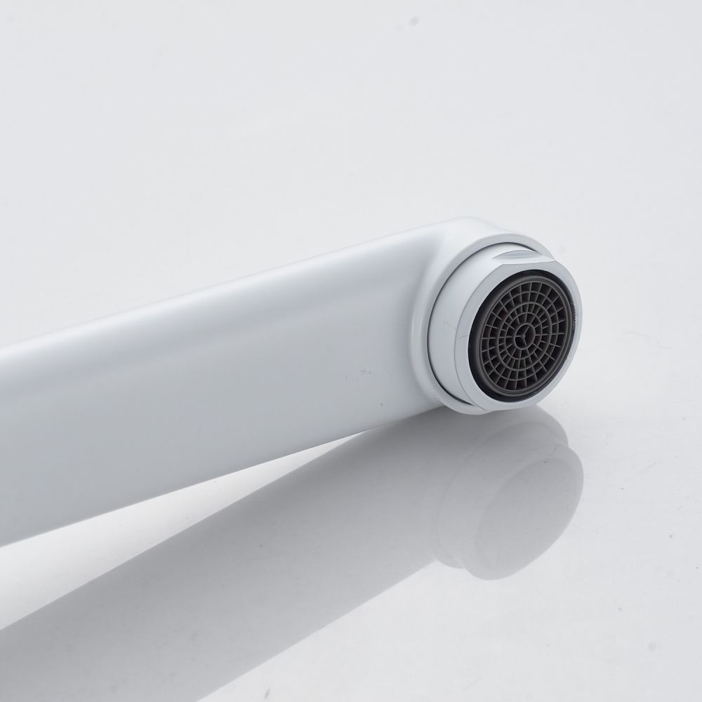 Смеситель для ванны Shevanik S4322C, белый