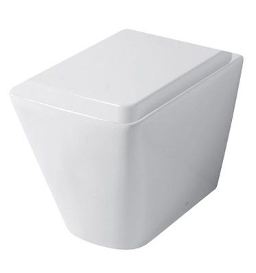 Disegno сeramica Touch3, комплект напольного унитаза (выход в стену) с быстросъемным сиденьем  микролифт, цвет белый глянцевый