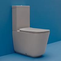 Механизм GEBERIT двойного слива с нижним подводом воды, цвет кнопки хром