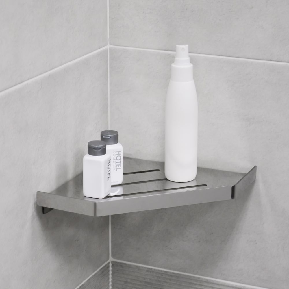 Полка металличеcкая угловая FIXSEN HI-TECH FX-841, хром