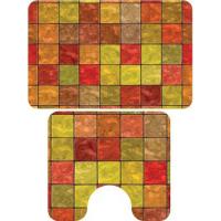 Комплект ковриков Veragio Carpet 68x45 VR.CPT-7200.09 с рисунком Terra