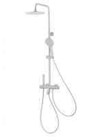 Душевая система с термостатом WONZON & WOGHAND The ONE, Белый матовый (WW-B3094-MW)