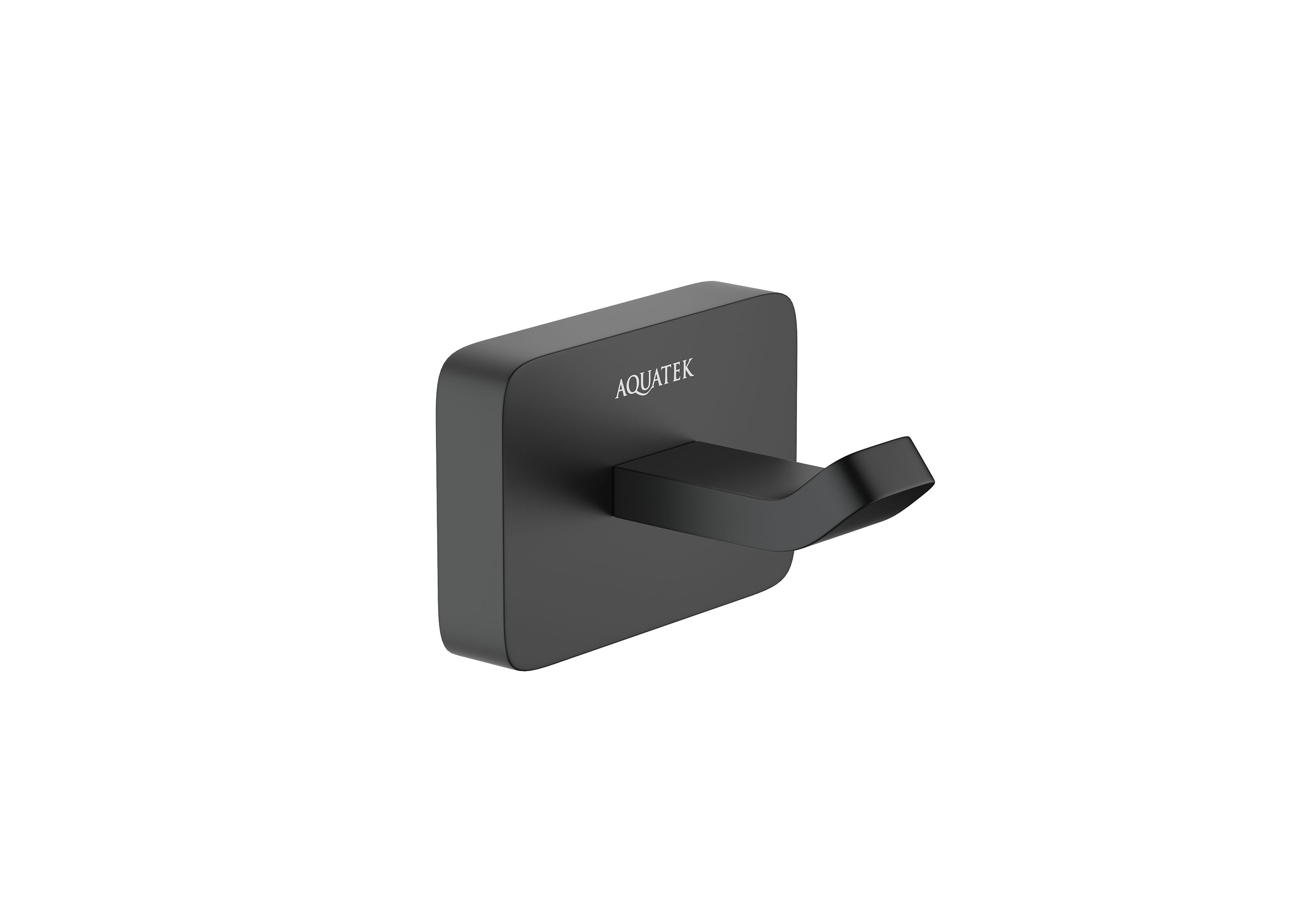 Крючок AQUATEK, матовый черный AQ4301MB ЛИБРА Крючок AQUATEK, матовый черный AQ4301MB ЛИБРА