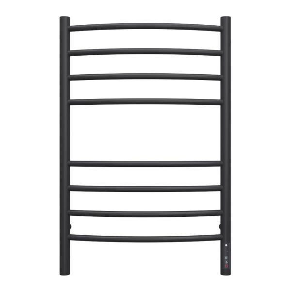 Полотенцесушитель электрический Terminus Классик П8 50х80 КС, черный муар