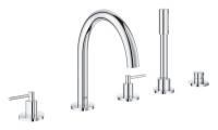 Смеситель для ванны GROHE Atrio New на 5 отверстий с ручным душем и переключателем, хром (19922003) Смеситель для ванны GROHE Atrio New на 5 отверстий с ручным душем и переключателем, хром (19922003)