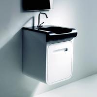 KERASAN Inka Project База INKA 40см подвесная,  цвет белый глянцевый