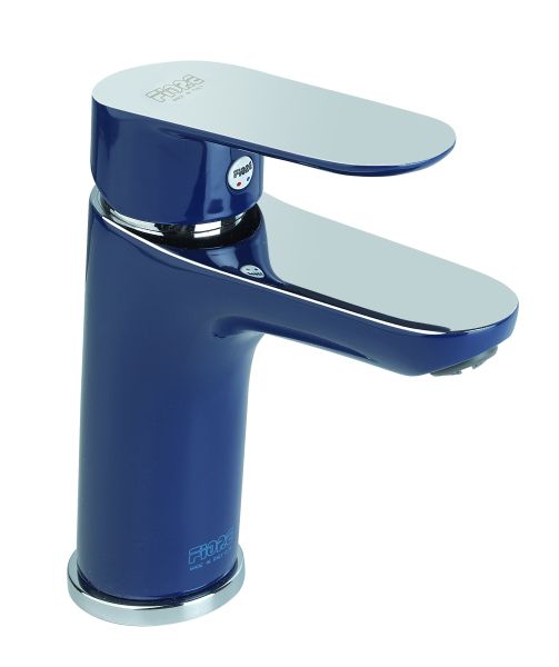 Смеситель для раковины Fiore KEVON CHIC 81TX8123, хром/синий