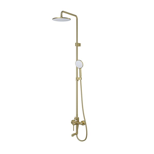 Душевая система с тропическим душем и изливом IDDIS Aiger (AIGMG3Fi06)