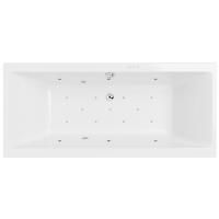 Ванна EXCELLENT Pryzmat Slim 160x75 "RELAX" (хром)