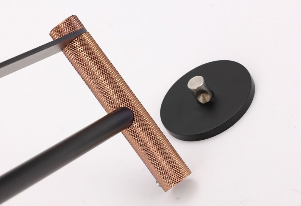 Полотенцедержатель Savol S-002148HD, черный/бронза, артикул S-002148HD