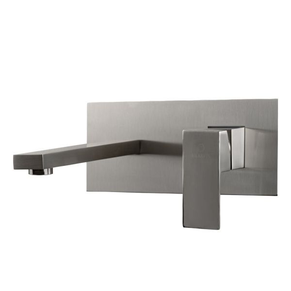 Смеситель для раковины встраиваемый FILARETE Fing FL4040NK, никель