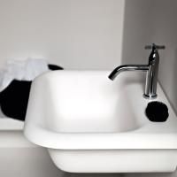 Agape Ottocento Раковина подвесная 70x50x19.6 см, 1 отв., цвет: белый Agape Ottocento Раковина подвесная 70x50x19.6 см, 1 отв., цвет: белый
