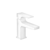 Смеситель для раковины, Hansgrohe, Metropol, тип открывания воды-однорычажный, тип регулирования воды-керамический узел смешивания, отверстия для монтажа-1, высота, мм-156, вынос излива, мм-127, цвет-белый матовый, сливной клапан Push-Open G 1¼, для мален Смеситель для раковины, Hansgrohe, Metropol, тип открывания воды-однорычажный, тип регулирования воды-керамический узел смешивания, отверстия для монтажа-1, высота, мм-156, вынос излива, мм-127, цвет-белый матовый, сливной клапан Push-Open G 1¼, для мален