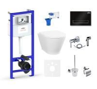 Комплект 10 в 1 Lavinia Boho Elegant Rimless 75110800, премиум с пластиковой клавишей