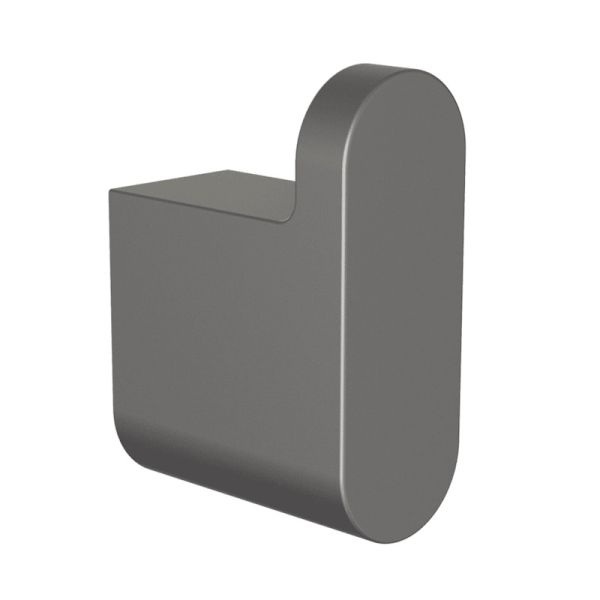 Крючок для ванной комнаты Knotlor RH101GM, оружейная сталь