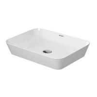 Duravit Cape Cod Раковина накладная квадратная 550 мм, без отверстия под смес, цвет внутри - белый, снаружи - белый Duravit Cape Cod Раковина накладная квадратная 550 мм, без отверстия под смес, цвет внутри - белый, снаружи - белый