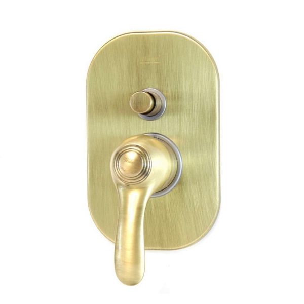 Смеситель для душа встраиваемый Webert Aurora AU860101065, бронза