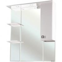 Зеркало со шкафом Bellezza Джулия 75 R 4611212001011 с подсветкой R Белое