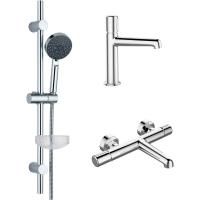 Комплект смесителей Agger Slim A2231100 Хром