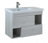 Тумба Onika Санторини 80 подвесная, дуб белый крафт (ум.Фостер 80)