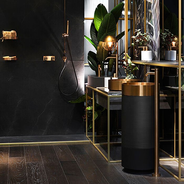 GESSI 316 Раковина Ø400 мм., для установки на столешницу, без перелива, нержавеющая сталь, цвет Copper brushed pvd GESSI 316 Раковина Ø400 мм., для установки на столешницу, без перелива, нержавеющая сталь, цвет Copper brushed pvd