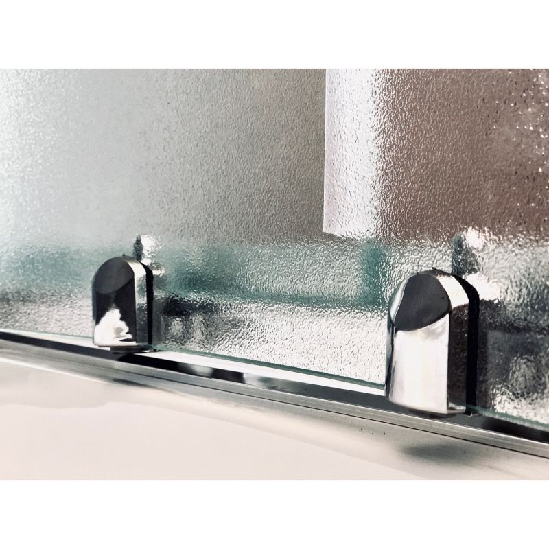 Душевая кабина Royal Bath ВК 100x100 RB100BK3-WC-CH с гидромассажем стекло матовое задняя стенка Белая Душевая кабина Royal Bath ВК 100x100 RB100BK3-WC-CH с гидромассажем стекло матовое задняя стенка Белая