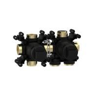 Внутренняя часть, Almar, Water Control Modular, термостатического смесителя с переключателем на 2 положения, горизонтальный модуль Внутренняя часть, Almar, Water Control Modular, термостатического смесителя с переключателем на 2 положения, горизонтальный модуль