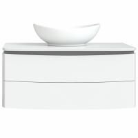 Тумба под раковину Vigo Cosmo 100 подвесная Белая