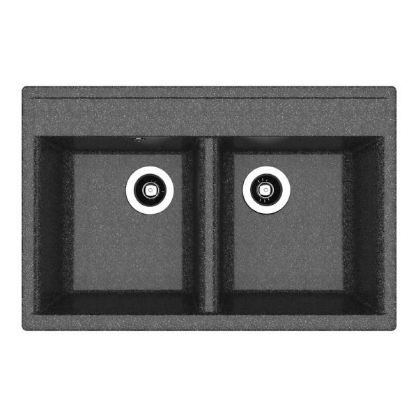 Кухонная мойка Dr. Gans АСТРА 25.060.E0780.407, черный