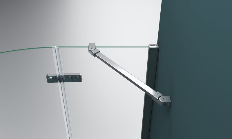 Душевой уголок BelBagno KRAFT-R-2-90-C-Cr