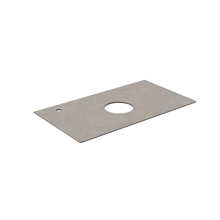 Спец. изделие декоративное для накладных раковин MAGICA Риккарди 90 см, серый матовый