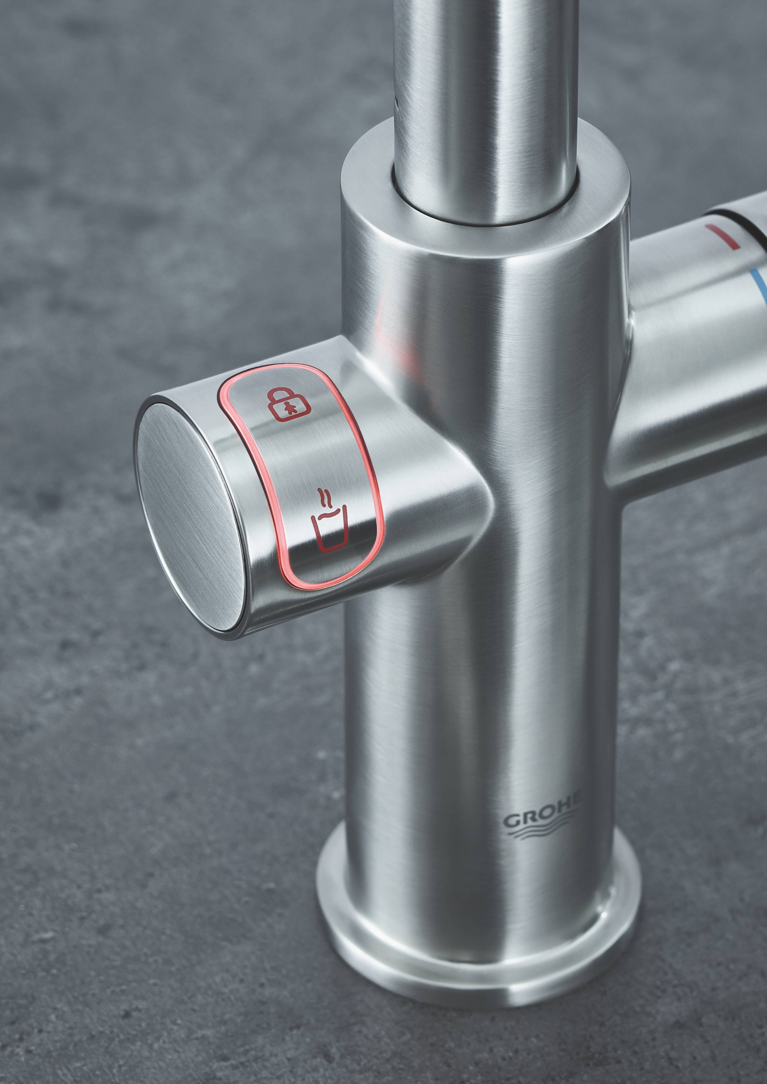 Смеситель для кухни GROHE Red Duo, бойлер M-size, суперсталь, (30327DC1) Смеситель для кухни GROHE Red Duo, бойлер M-size, суперсталь, (30327DC1)