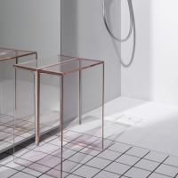 Laufen Kartell Табурет, 330х280х465мм, пластик, цвет: пудровый розовый Laufen Kartell Табурет, 330х280х465мм, пластик, цвет: пудровый розовый
