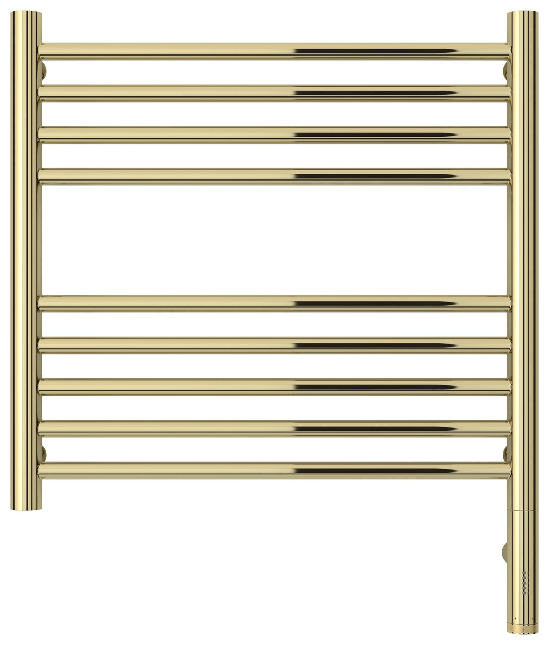 Полотенцесушитель электрический "БОГЕМА 3.0" прямая 500х500 / МЭМ правый (Шампань)