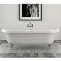 KNIEF Слив с цепочкой, с сифоном с горизонтальным отводом, цвет хром (смонтирован на ванне)