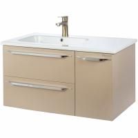 Тумба под раковину Bellezza Луиджи 90 4639215272450 подвесная L Капучино