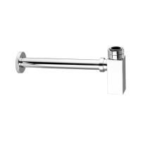 Gattoni Accessori Сифон квадратный под донный клапан 1/1,4" для раковины, цвет хром Gattoni Accessori Сифон квадратный под донный клапан 1/1,4" для раковины, цвет хром
